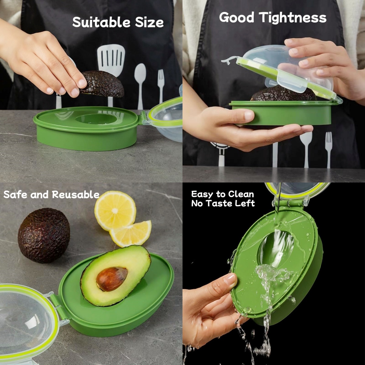 กล่องเก็บอะโวคาโดแบบใช้ซ้ำได้  - Avocado Slicer Tool บทวิจารณ์และราคา