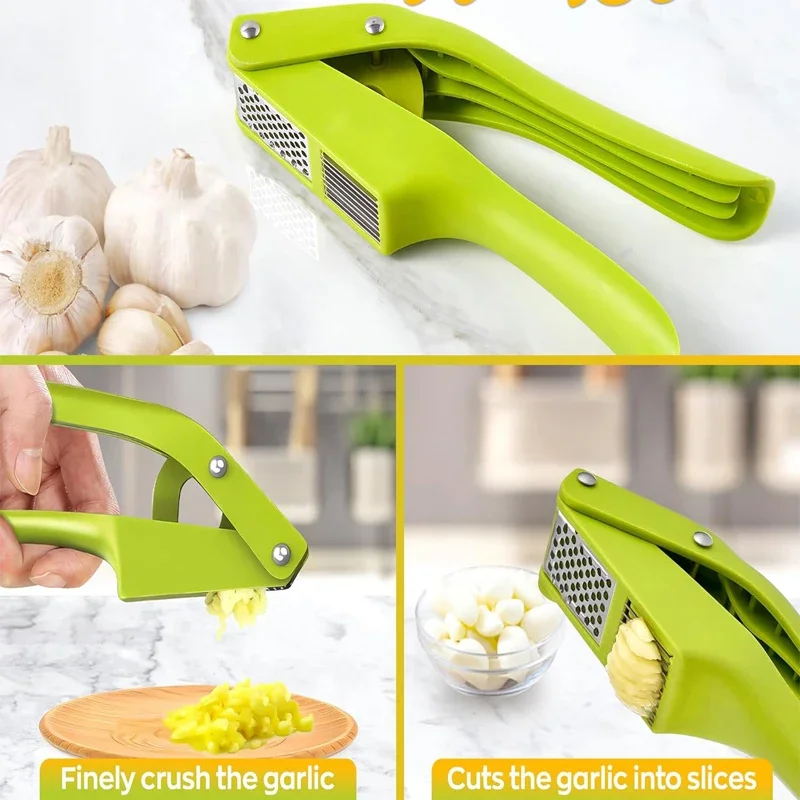 2 in 1 กระเทียม Ricer และเครื่ - Kitchen Gadgets Cool บทวิจารณ์และราคา