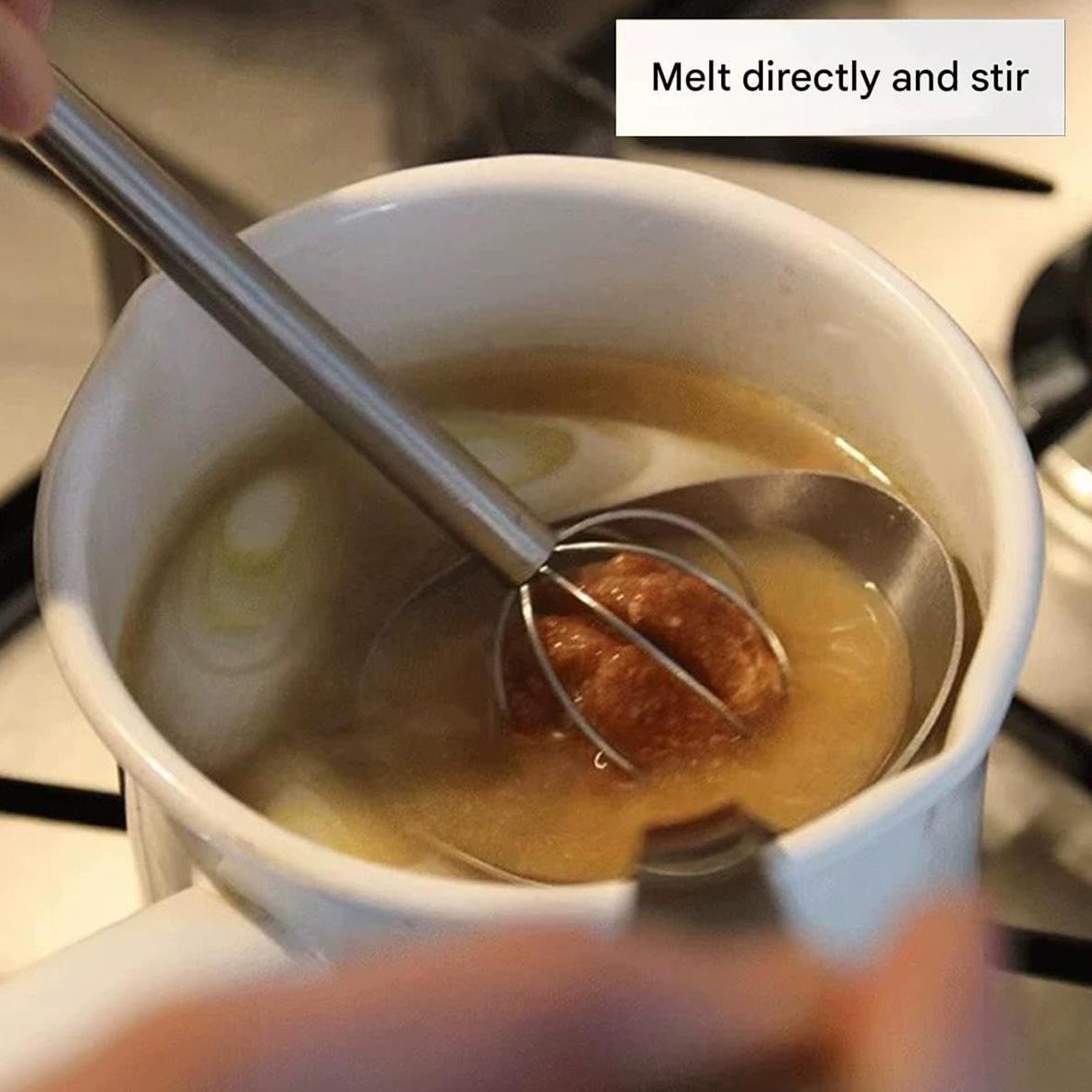 ไม้คนมิโซะ สแตนเลส 304 แบบสองห - Kitchen Gadgets Blender บทวิจารณ์และราคา