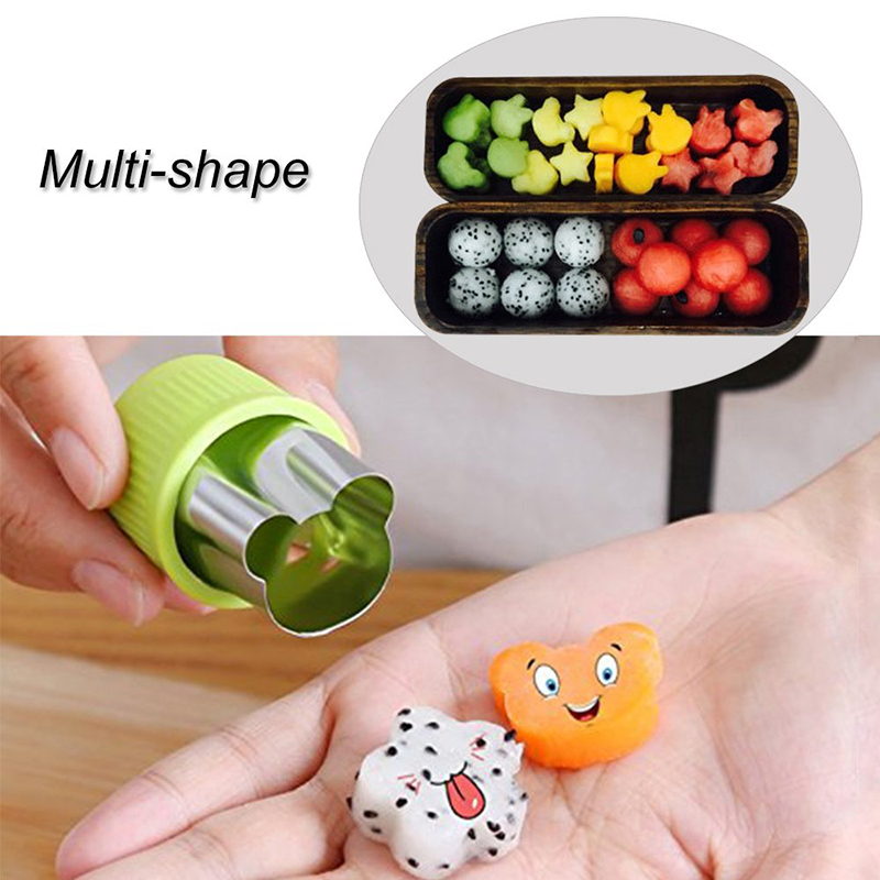 1ชุดสไตล์ผักที่ตัดคุกกี้แม่พิม - Kitchen Gadgets Cutting Tools บทวิจารณ์และราคา